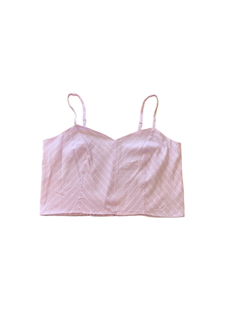 Layne Bryant NWT Top 20 Lavender and white